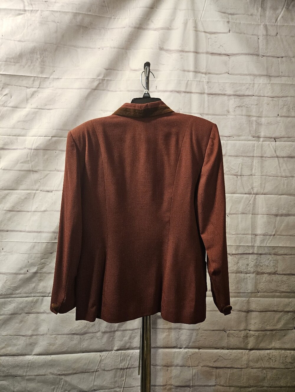 Jones New York Rust-Toned Midi Skirt - Tailored Pencil Silhouette - Picture 4 of 8